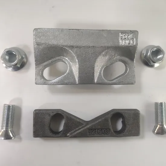 High Quality Bolted Type 3116 Rail Clip Factory Price Rail Clamp for Steel Rail 