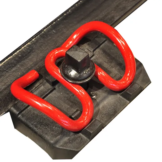 E Type Rail Fasteners Elastic Rail Clip for Railroad Fastening System 