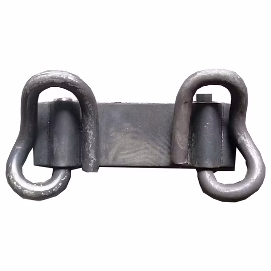 Railway Sleepers Fastening E Type Spring Clip Elastic Rail Clip 