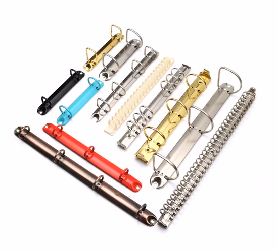 2 Holes O Ring Binder Clip for Ring Binder File Folder Ring Binder Mechanism